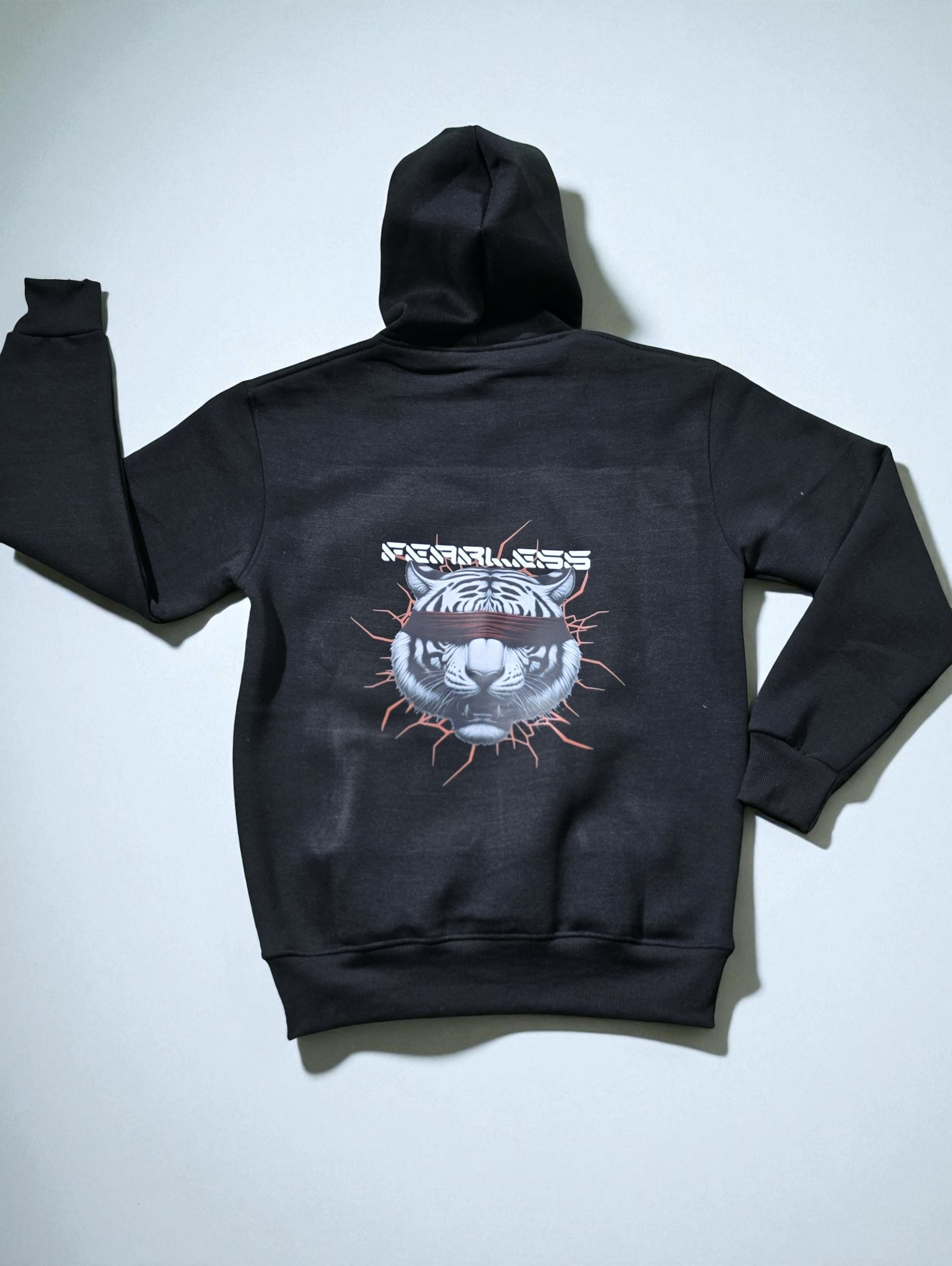 Shadow Black Fearless Beast Emblem Hoodie