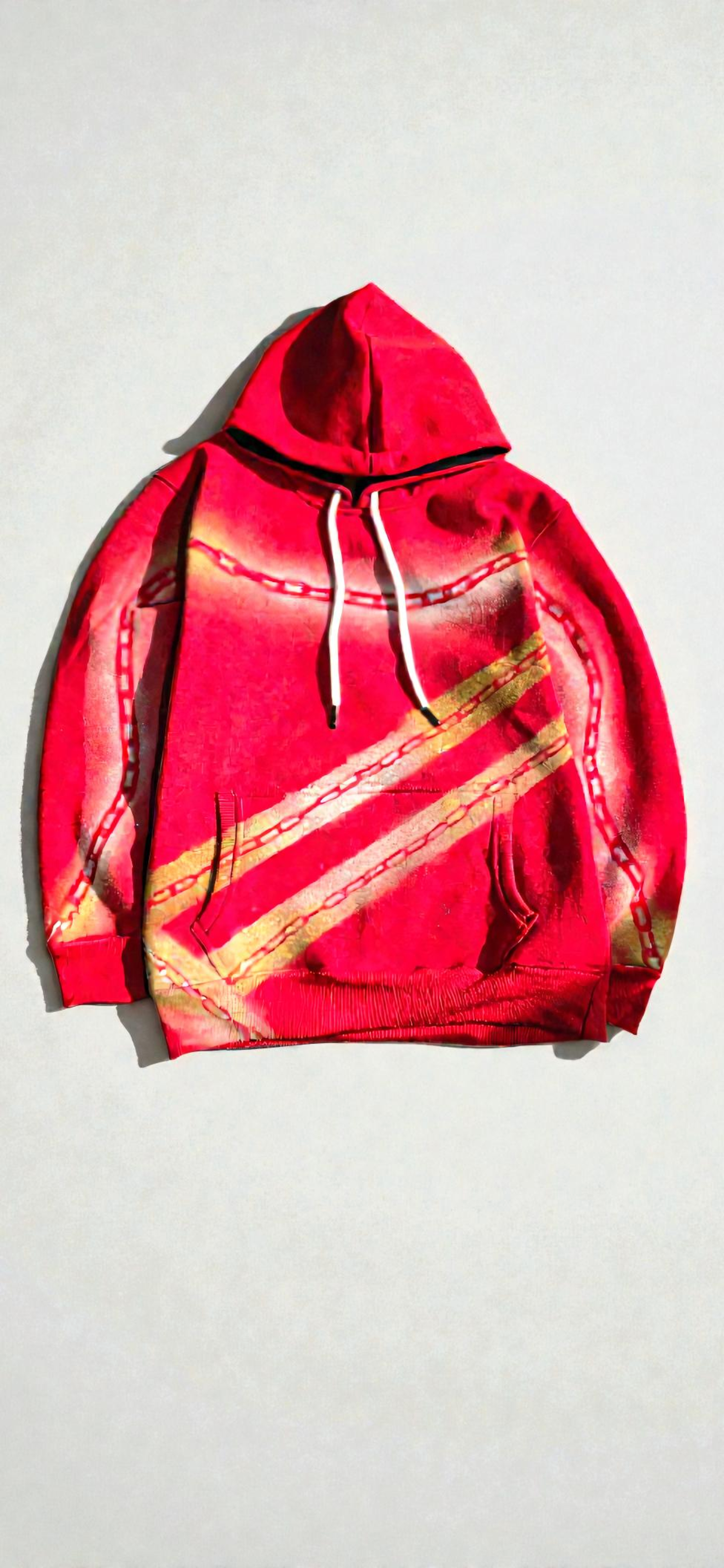 Rose Red Chain Shade Hoodie