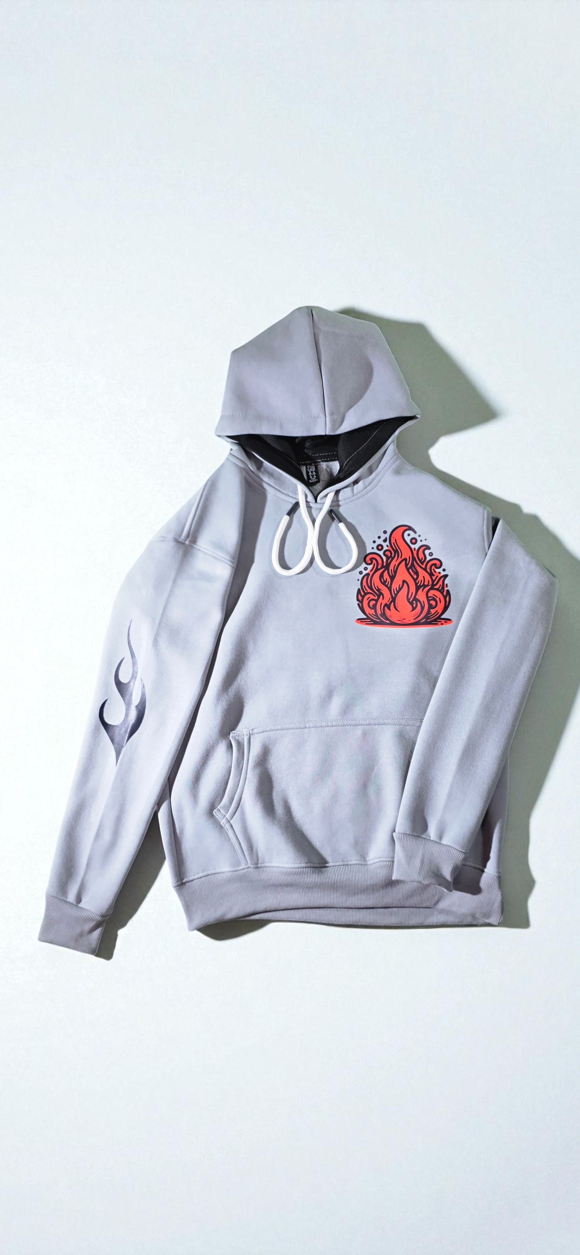 Snowy White Trust No One Hoodie