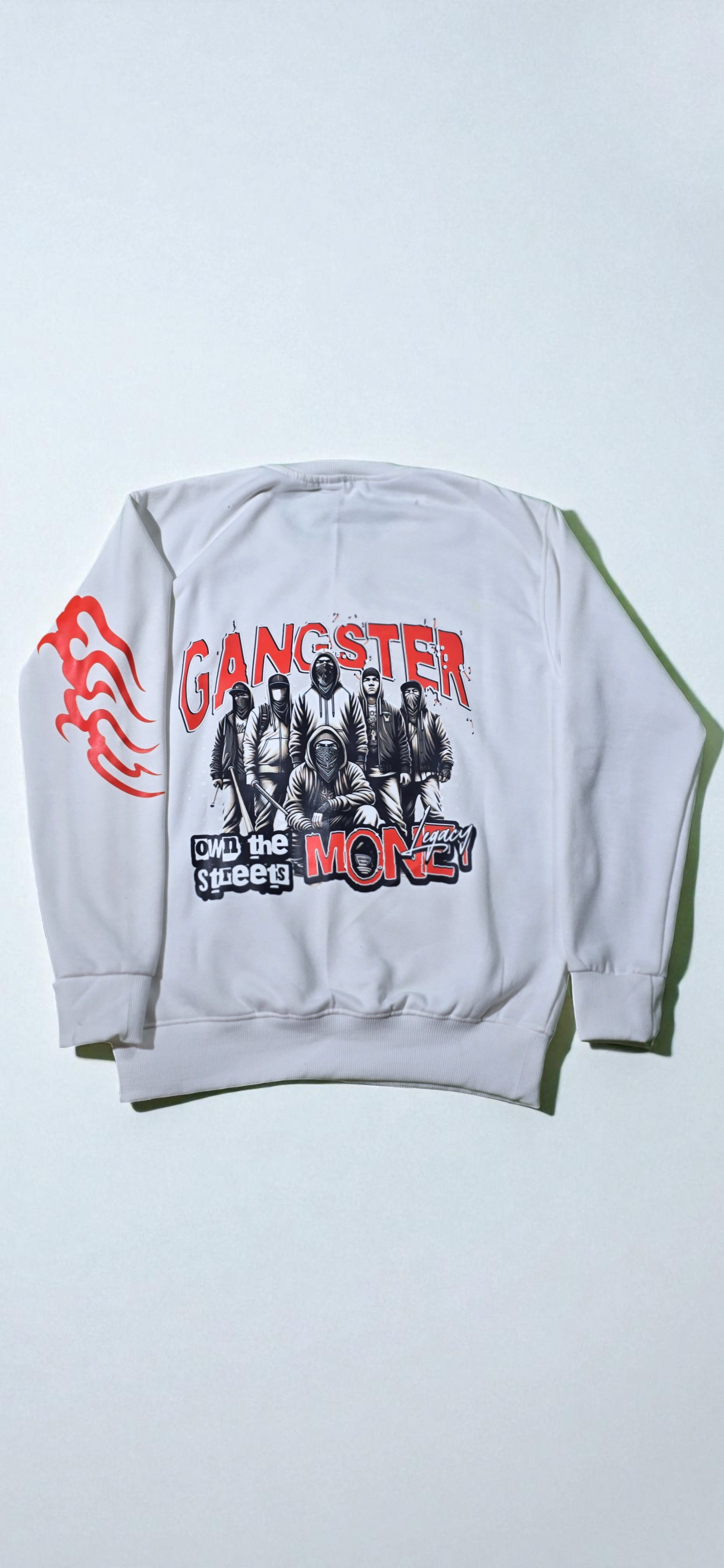 Snowy White Street Gangstar Sweat Shirt